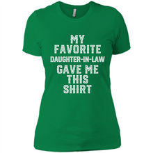 Load image into Gallery viewer, Father Mother in Law Funny Mother's Father's day - Ladies' Boyfriend T-Shirt