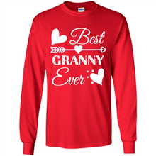 Load image into Gallery viewer, Best Granny Ever Christmas Mother’s Day Birthday - Long Sleeve T-Shirt