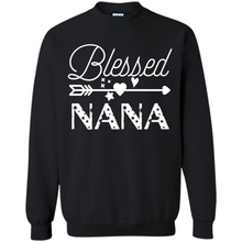 Load image into Gallery viewer, Blessed Nana Christmas Mother’s Day Birthday Grandma - Sweatshirt