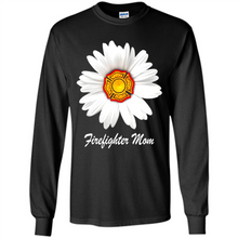 Load image into Gallery viewer, Daisy Firefighter Mom Funny Firefighter Gift Women Sweatshirt On Mother’s Day, Birthday - Long Sleeve T-Shirt