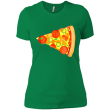 Load image into Gallery viewer, Dad Son Pizza Piece Funny Matching Family Shirt Mother Day - Ladies' Boyfriend T-Shirt