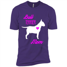 Load image into Gallery viewer, Bull Terrier Mom – Cute Mother’s Day T-Shirt For Dog Lovers - Premium Short Sleeve T-Shirt
