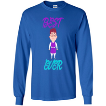 Load image into Gallery viewer, Best Mom Ever Cartoon Mother’s Day - Long Sleeve T-Shirt
