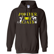Load image into Gallery viewer, Cats T Shirt Hoodie Mother of Cats Mother’s Day - Hoodie