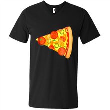 Load image into Gallery viewer, Dad Son Pizza Piece Funny Matching Family Shirt Mother Day - Men's V-Neck