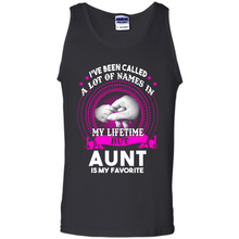 Load image into Gallery viewer, Aunt Is My Favorite Name Sweatshirt Mother’s Day Best Gift - Tank Top