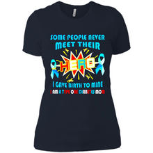 Load image into Gallery viewer, Diabetes Mom -Hero - Ladies' Boyfriend T-Shirt