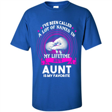 Load image into Gallery viewer, Aunt Is My Favorite Name Sweatshirt Mother’s Day Best Gift - Shirt