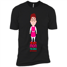 Load image into Gallery viewer, Best Mom Cartoon Character Mother’s Day - Premium Short Sleeve T-Shirt