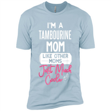 Load image into Gallery viewer, Cool Mothers Day T-Shirt Tambourine Mom - Premium Short Sleeve T-Shirt