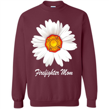 Load image into Gallery viewer, Daisy Firefighter Mom Funny Firefighter Gift Women Sweatshirt On Mother’s Day, Birthday - Sweatshirt