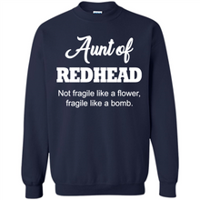 Load image into Gallery viewer, Aunt Of Redhead Definition Funny For Aunt On mother’s day - Sweatshirt