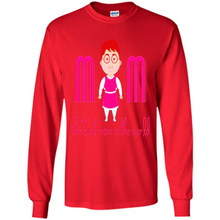 Load image into Gallery viewer, Best Mom World Cartoon Mother’s Day - Long Sleeve T-Shirt