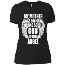 Load image into Gallery viewer, ANGEL MOM Mother’s Day - Ladies' Boyfriend T-Shirt