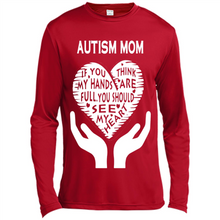 Load image into Gallery viewer, AUTISM MOM Mother’s Day - Canvas Long Sleeve T-Shirt