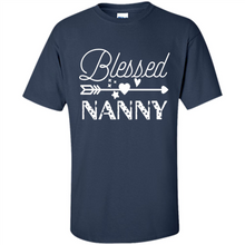 Load image into Gallery viewer, Blessed Nanny Christmas Mother’s Day Birthday Grandma - Shirt