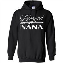 Load image into Gallery viewer, Blessed Nana Christmas Mother’s Day Birthday Grandma - Hoodie
