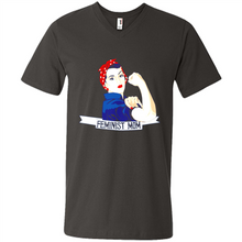 Load image into Gallery viewer, Feminist Mom mother’s day feminism 1 - Men's V-Neck