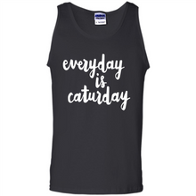 Load image into Gallery viewer, Cats T Shirt Hoodie Everyday Is Caturday Mother’s Day Gift ideas - Tank Top