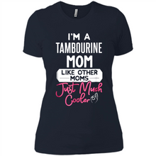 Load image into Gallery viewer, Cool Mothers Day T-Shirt Tambourine Mom - Ladies' Boyfriend T-Shirt