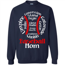 Load image into Gallery viewer, Baseball Mom Tee-Mother’s Day 2019 - Sweatshirt