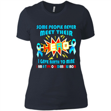 Load image into Gallery viewer, Diabetes Mom -Hero - Ladies' Boyfriend T-Shirt