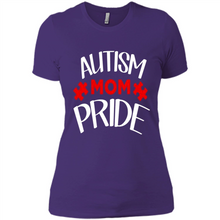 Load image into Gallery viewer, Autism mom pride Mother’s Day - Ladies' Boyfriend T-Shirt