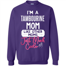 Load image into Gallery viewer, Cool Mothers Day T-Shirt Tambourine Mom - Sweatshirt