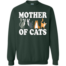 Load image into Gallery viewer, Cats T Shirt Hoodie Mother of Cats Mother’s Day1 - Sweatshirt