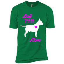 Load image into Gallery viewer, Bull Terrier Mom – Cute Mother’s Day T-Shirt For Dog Lovers - Premium Short Sleeve T-Shirt