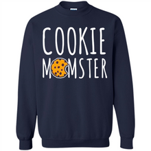 Load image into Gallery viewer, Cookie Momster shirt Mother’s day shirt Baking mom - Sweatshirt