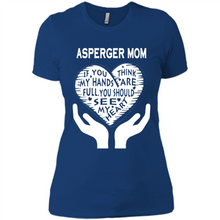 Load image into Gallery viewer, Asperger Mom Mother’s Day - Ladies' Boyfriend T-Shirt