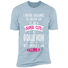 Load image into Gallery viewer, A Super cute Goalie Mom Mother’s Day Gift ideas Funny - Premium Short Sleeve T-Shirt