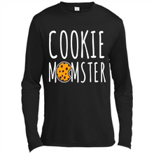 Load image into Gallery viewer, Cookie Momster shirt Mother’s day shirt Baking mom - Canvas Long Sleeve T-Shirt