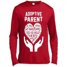 Load image into Gallery viewer, Adoptive Parent Mother’s Day - Canvas Long Sleeve T-Shirt