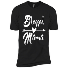 Load image into Gallery viewer, Blessed Mama – Funny And Novelty Gift On Mother’s Day - Premium Short Sleeve T-Shirt