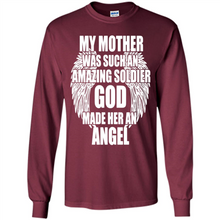 Load image into Gallery viewer, ANGEL MOM Mother’s Day - Long Sleeve T-Shirt