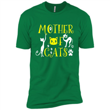 Load image into Gallery viewer, Cats T Shirt Hoodie Mother of Cats Mother’s Day - Premium Short Sleeve T-Shirt