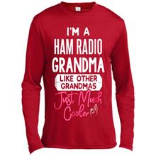 Load image into Gallery viewer, Cool Mothers Day T-Shirt Ham Radio Grandma - Canvas Long Sleeve T-Shirt