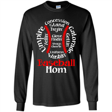 Load image into Gallery viewer, Baseball Mom Tee-Mother’s Day 2019 - Long Sleeve T-Shirt
