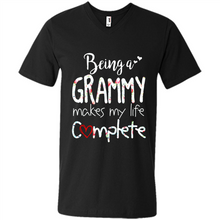 Load image into Gallery viewer, Being A Grandmy Makes My Life Complete – Memorable Mother’s Day Gift For Grandmother - Men's V-Neck