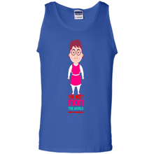 Load image into Gallery viewer, Best Mom Cartoon Character Mother’s Day - Tank Top