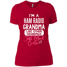 Load image into Gallery viewer, Cool Mothers Day T-Shirt Ham Radio Grandma - Ladies' Boyfriend T-Shirt