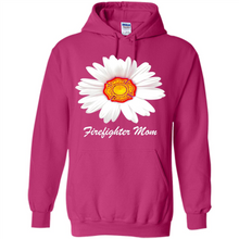Load image into Gallery viewer, Daisy Firefighter Mom Funny Firefighter Gift Women Sweatshirt On Mother’s Day, Birthday - Hoodie
