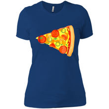 Load image into Gallery viewer, Dad Son Pizza Piece Funny Matching Family Shirt Mother Day - Ladies' Boyfriend T-Shirt
