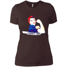 Load image into Gallery viewer, Feminist Mom mother’s day feminism 1 - Ladies' Boyfriend T-Shirt