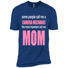 Load image into Gallery viewer, CAMERA MECHANIC The Most Important Call Me Mom Mother’s Day - Premium Short Sleeve T-Shirt