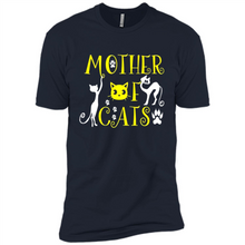 Load image into Gallery viewer, Cats T Shirt Hoodie Mother of Cats Mother’s Day - Premium Short Sleeve T-Shirt