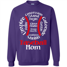 Load image into Gallery viewer, Baseball Mom Tee-Mother’s Day 2019 - Sweatshirt