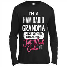 Load image into Gallery viewer, Cool Mothers Day T-Shirt Ham Radio Grandma - Canvas Long Sleeve T-Shirt